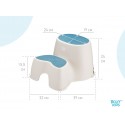 Ступенька-подставка двойная детская цвет:синий RPD-001