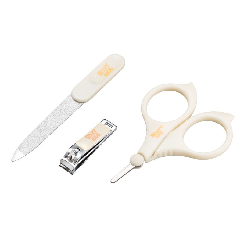 Маникюрный набор: ножницы, пилочка, кусачки RBM-001